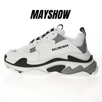 Balenciaga Triple S Grey White - 524039W09OM9115