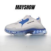 Balenciaga Triple S Clear Sole Blue - 544351W09ON9169 - 1