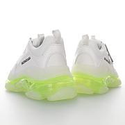 Balenciaga Triple S Clear Sole White Fluo Yellow - 541624W2FR19073 - 3