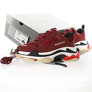 Balenciaga Triple S Burgundy Red Sole - 536737W09OM5504 - 2