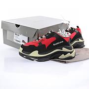 Balenciaga Triple S Red Black - 516440 W09O7 6576 - 5