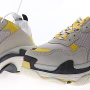 Balenciaga Triple S Grey Yellow Black - 536737W09OH7074 - 2