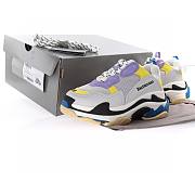 Balenciaga Triple S Purple Yellow Blue - 524039 W09O M9465 - 5