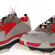 Balenciaga Triple S Red Grey - 524039W09OH6495 - 5