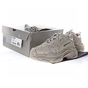 Balenciaga All Over Logo Triple S Beige - 536737W2FA19710 - 3