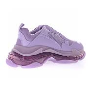 Balenciaga Triple S Clear Sole Purple  - 544351W2GA15890 - 2