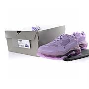 Balenciaga Triple S Clear Sole Purple  - 544351W2GA15890 - 4