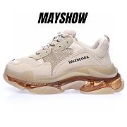 Balenciaga Triple S Clear Sole Beige - 544351W2GA19710 - 1