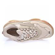 Balenciaga Triple S Clear Sole Beige - 544351W2GA19710 - 2