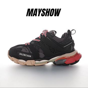 Balenciaga Track Black Grey Red - 542023W1GB61002