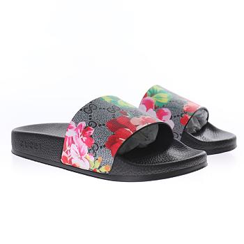 Floral Gucci Slides 