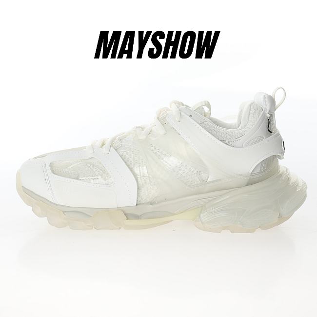 Balenciaga Track Clear Sole White - 647742W3BM19000 - 1