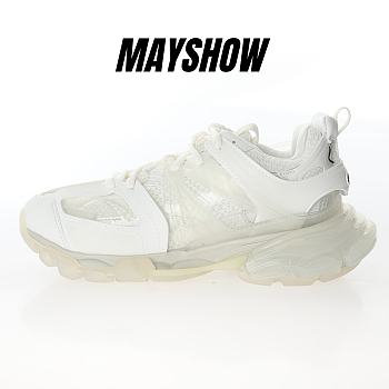 Balenciaga Track Clear Sole White - 647742W3BM19000