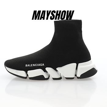 Balenciaga Speed 2.0 Black White -  617239W2DB21015