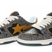 A Bathing Ape Bape SK8 Sta Grey Mustard Yellow - 001FWH801007_GRN_A - 5