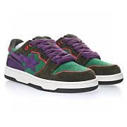 A Bathing Ape Sk8 Sta Dark Purple Green - 001FWG701029X - 2