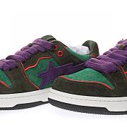 A Bathing Ape Sk8 Sta Dark Purple Green - 001FWG701029X - 3