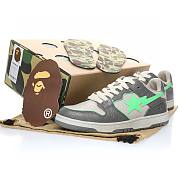 A Bathing Ape Bape SK8 Sta Grey Green - 001FWH801018_GRA_A - 5