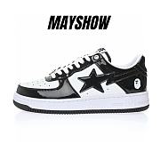 A Bathing Ape Bape Sta Low Black - 001FWH701001_BLK_A - 1