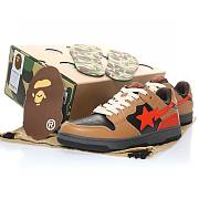 A Bathing Ape Bape SK8 Sta Brown Orange - 001FWH801021_BLK_A - 5