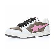 A Bathing Ape Bape Court Sta Brown Pink - 2