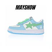  A Bathing Ape Bape Sta Pastel Blue - 001FWH701005_SAX_A - 1