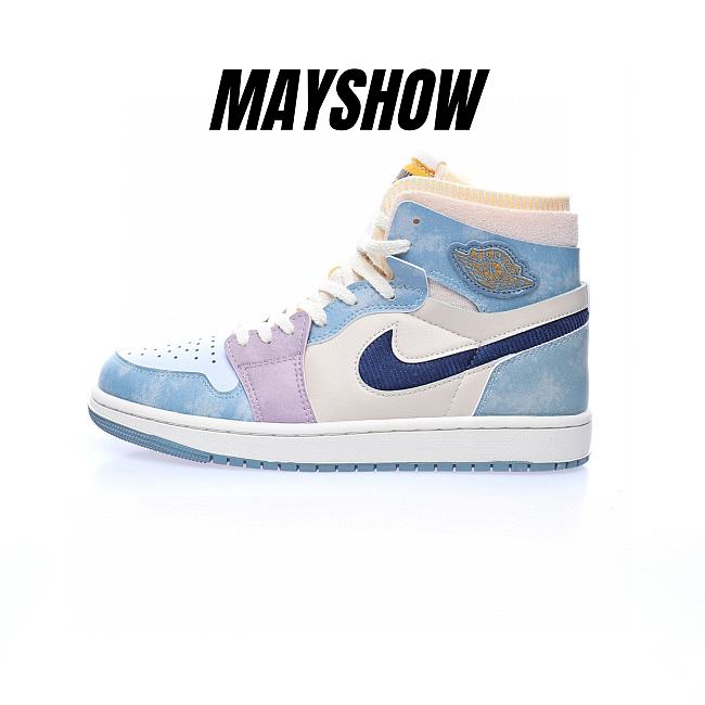 Air Jordan 1 High Zoom Air CMFT Celestine Blue - DQ5091-041 - 1