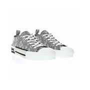 Dior B23 Low Top Gray CD Diamond - 3SN249ZPP_H868 - 3