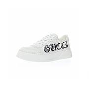 Gucci logo in white leather - 708267 UPG70 9000 - 3