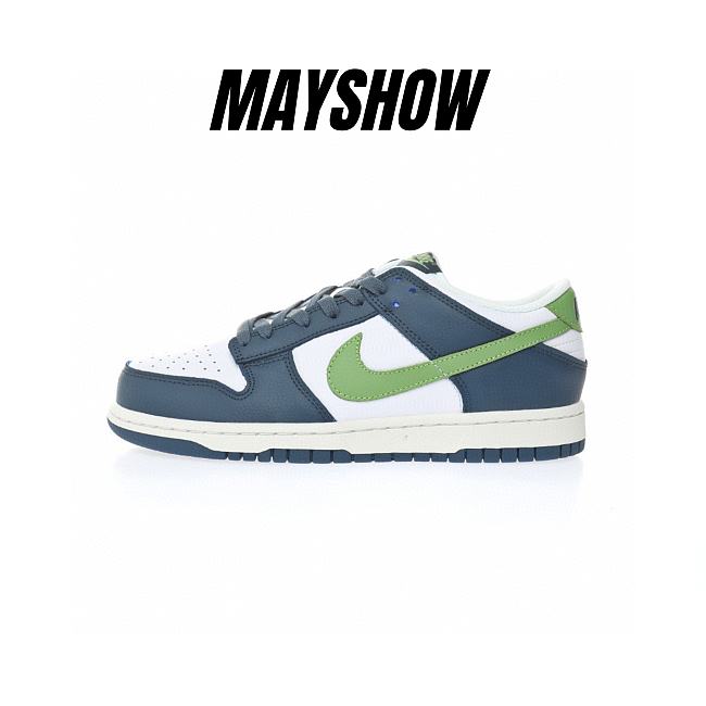 Nike Dunk Low Dark Blue Grey Mean Green - 309431-031 - 1