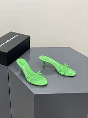  Alexander Wang dahlia 50 sandal in green lycra - 3