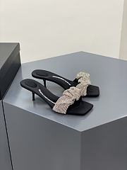 Alexander Wang jessie 55 crystal scrunchie black/clear - 4