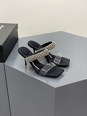 Alexander Wang jessie 85 sandal in crystal pvc - 2