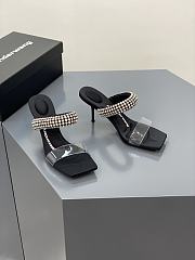 Alexander Wang jessie 85 sandal in crystal pvc - 3