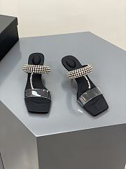 Alexander Wang jessie 55 sandal in crystal pvc - 4