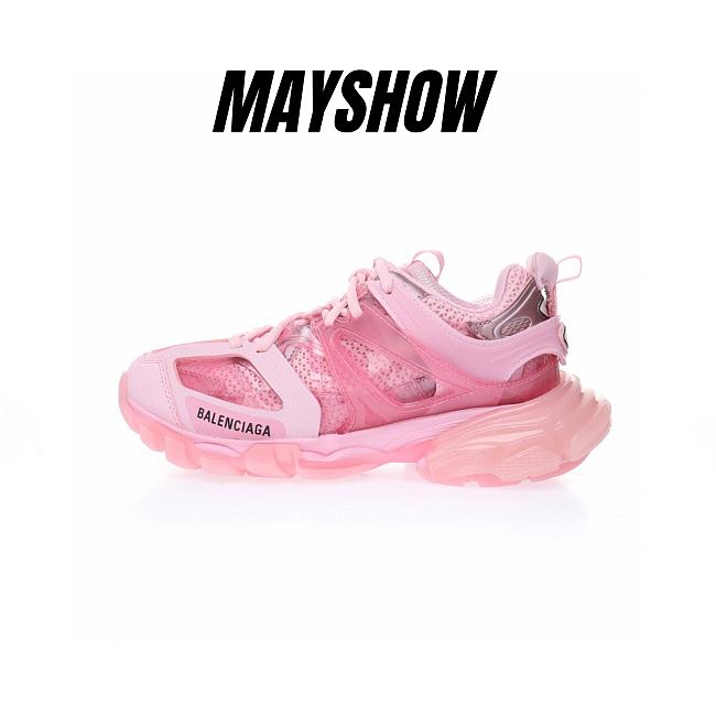 Balenciaga Track Clear Sole Pink - 647741W3BM45000 - 1