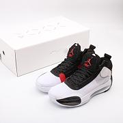 Air Jordan XXXIV White Black Red - AR3240-100/BQ3381-100 - 4