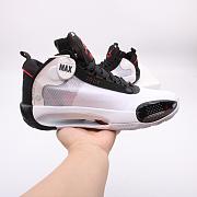 Air Jordan XXXIV White Black Red - AR3240-100/BQ3381-100 - 3