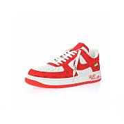 Louis Vuitton Nike Air Force 1 Low By Virgil Abloh Red AEU3BM16M692 - 2