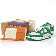 Louis Vuitton Nike Air Force 1 Low By Virgil Abloh Green AEU3BM16M694 - 4