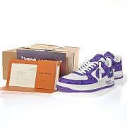 Louis Vuitton Nike Air Force 1 Low By Virgil Abloh Purple AEU3BM16M694 - 2