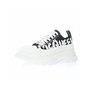 	 Alexander McQueen Tread Slick Low Lace Up Graffiti White Black White - 676711W4RQ21041 - 3