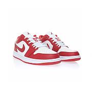 Air Jordan 1 Low Gym Red White - 553558-611  - 5