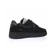 Louis Vuitton Nike Air Force 1 Low By Virgil Abloh Black AEU3BM16M699 - 4