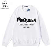 Alexander Mcqueen Sweater White SF051 SF0070 - 1