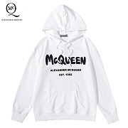 Alexander Mcqueen Hoodie White SF052 SF0085 - 1