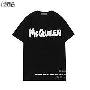 Alexander Mcqueen T-shirt Black SF018 SF0054 - 1