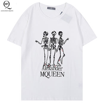 	 Alexander Mcqueen T-shirt White SF057 SF0056