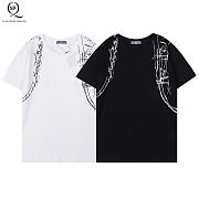 	 Alexander Mcqueen T-shirt Black SF056 SF0058 - 2