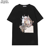 	 Alexander Mcqueen T-shirt Black SF035 SF0053 - 1